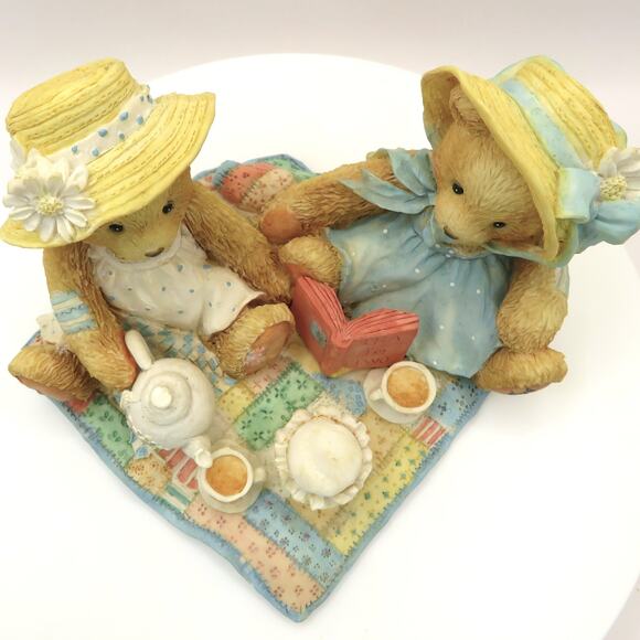 Cherished Teddies "Freda and Tina" 1992 Our Friendship is a Perfect Blend 911747 - Picture 7 of 9